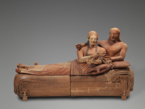 Sarcofago degli sposi, Cerveteri, 530 - 520 a.C. ca, Parigi Museo del Louvre