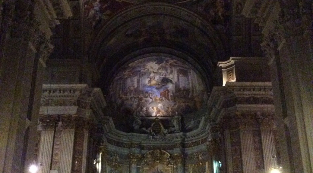 Chiesa di Sant'Ignazio interno Roma